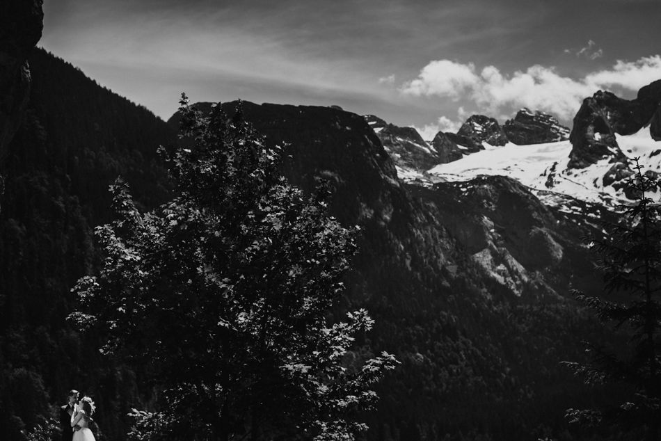 Plener ślubny za granicą - austria alpy
