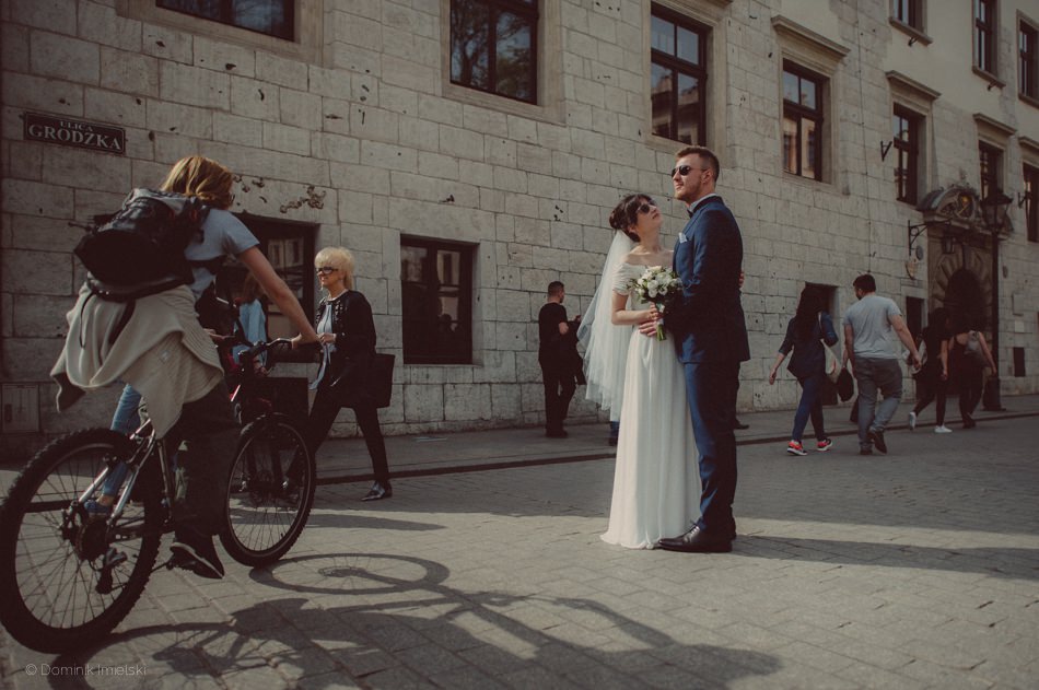 zdjęcia ślubne w Krakowie